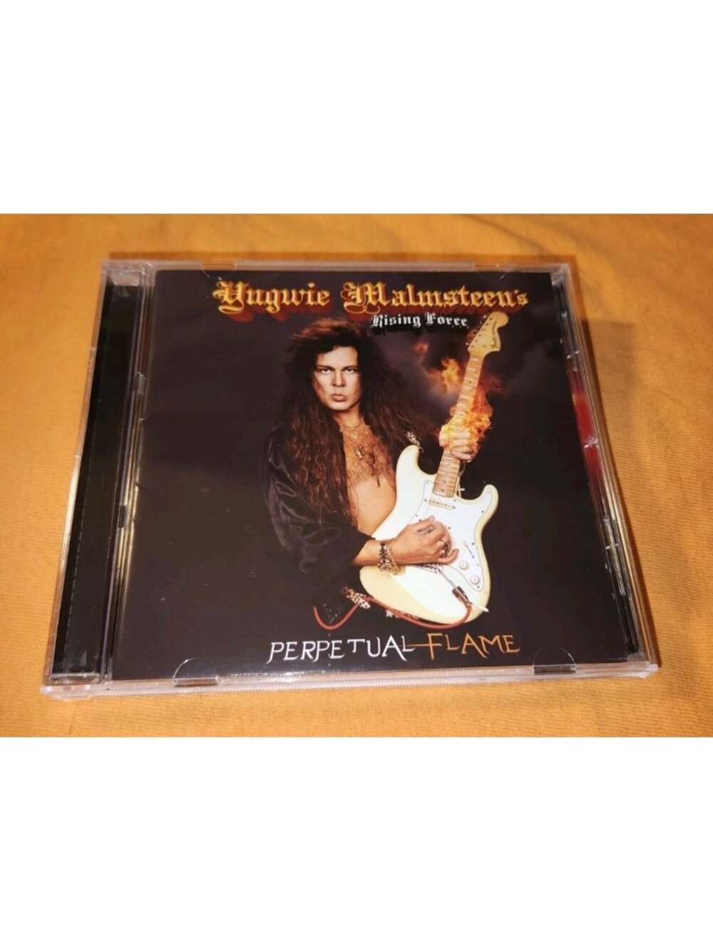 YNGWIE MALMSTEEN cd  PERPETUAL FLAME CD 2008 Rising Force